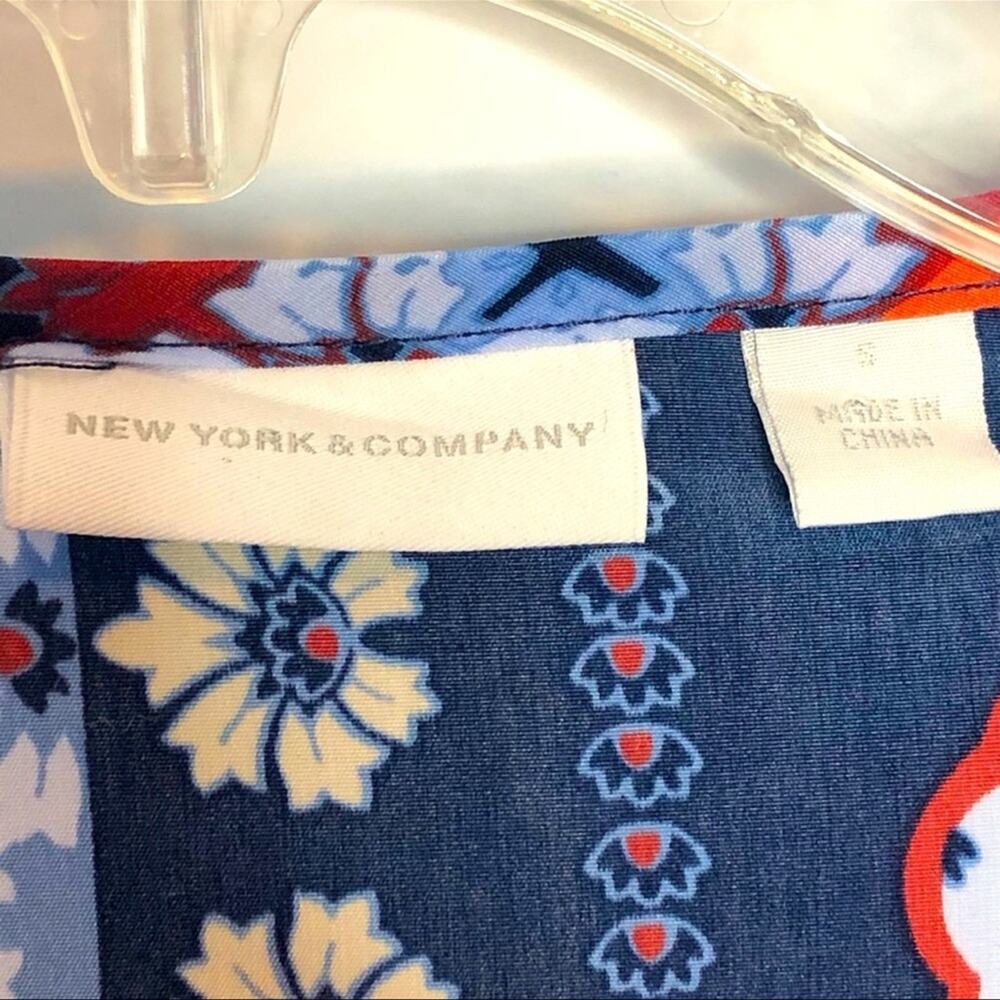 NY&C Patchwork Bomber Jacket Cottagecore Quilted … - image 9